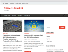 Tablet Screenshot of citizensmarket.org